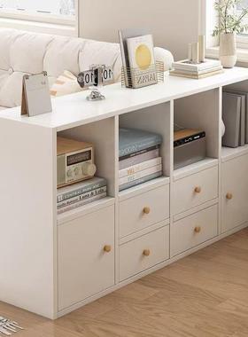 收FVV柜实木书柜架储物柜卧发室沙床边柜餐边柜格纳子柜书落地置