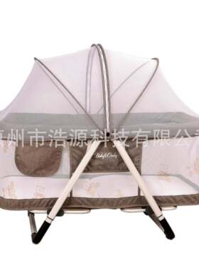 贝欧莱新3生儿婴儿床宝宝床601舒适0安全-岁婴儿便床可移动轻可移