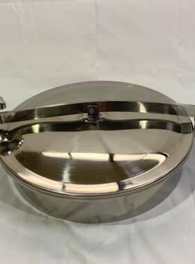 直销不钢34316L卫IWV生0圆形手孔快开常锈压人孔罐级上配件