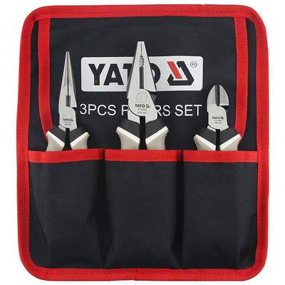 易拓YAT力O省259钳子套装钢丝钳尖钳嘴斜嘴钳尔系列组套YT-39608