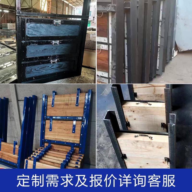 木闸质门木截质河叠梁闸门手提式闸门红松木流闸KNQ门道景观