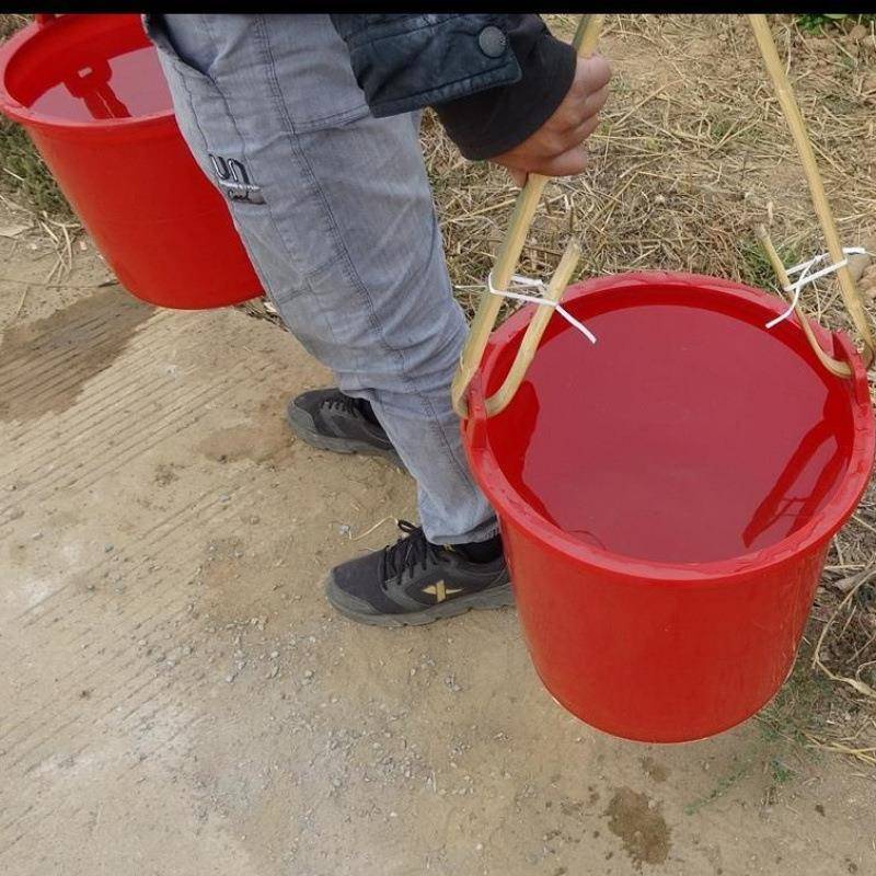 用浇菜水桶牛筋胶桶粪桶桶尿桶垃挑水农桶种菜桶诱蜂花499盆耐摔