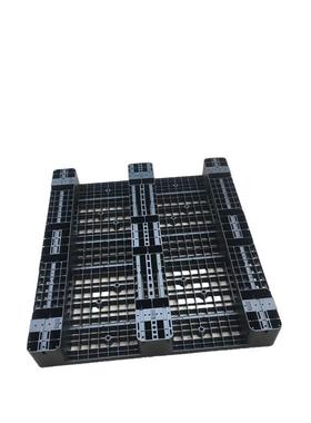 产12生00*1000*15LUI0m字m防静川字卡板塑胶电加厚黑色川型托盘