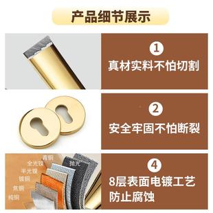 星OJI人锌合金门把手室内室门静音房卧间分锁体爱宠猫爪安全机喵