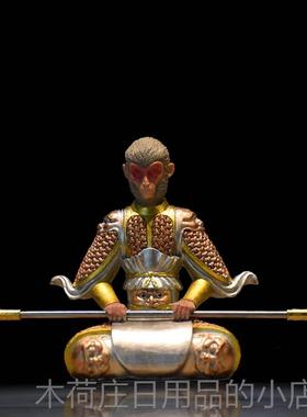 正品齐孙天大圣悟空斗战佛美胜猴王车载摆件客厅酒店关玄家居装饰