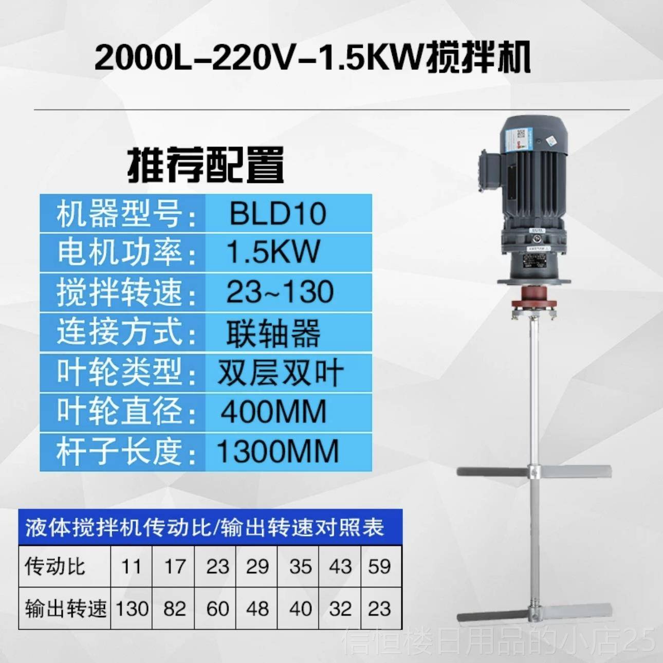 高档污液体机加水药搅拌立式减速机工业化工防冻加液药桶搅拌机电