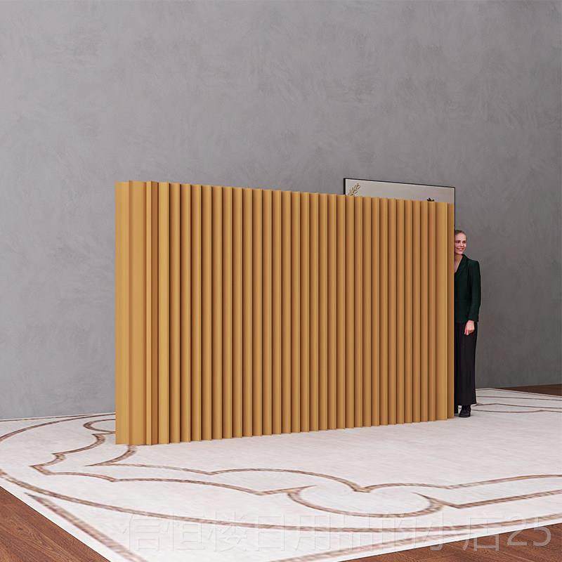 高档围栏栅栏室风内景板牛皮纸隔断屏折叠移动高隔断挡直播背装饰,商业/办公家具,高隔断/隔墙,淘宝优惠券,粉丝福利购,淘宝优惠卷
