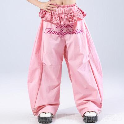 高档儿童爵舞士演服女童时髦潮酷走秀装幼儿套演出服表女团jazz表