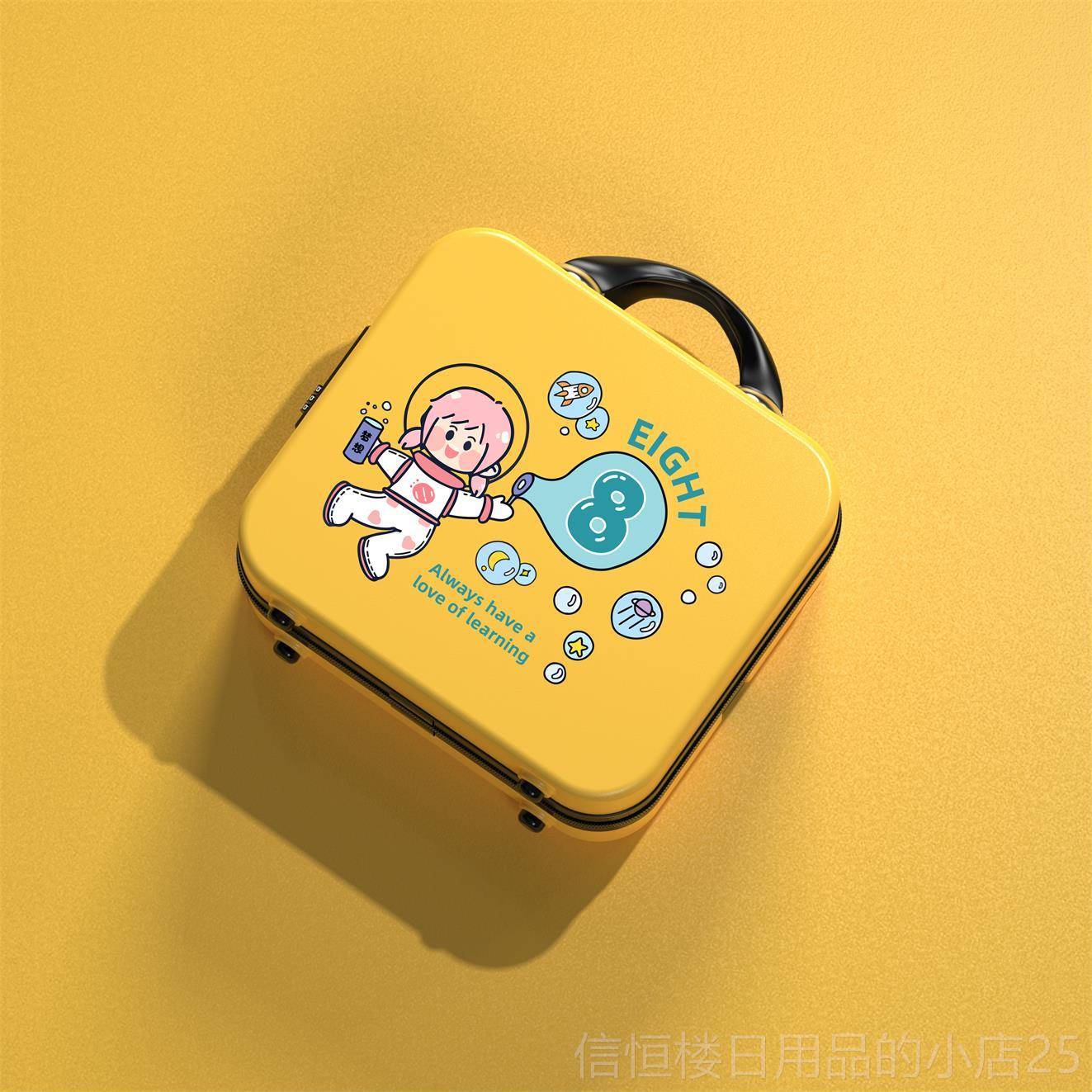 高档新款旅手提行李箱学14寸小化妆16寸密码锁大箱容量行箱子生收