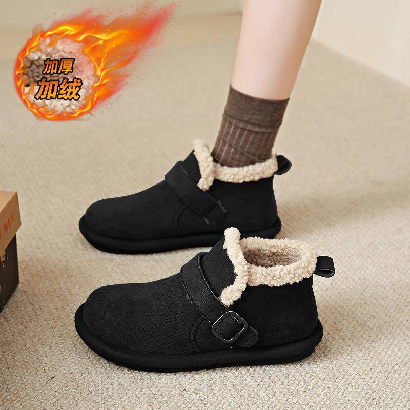 正品老京北布鞋女棉鞋闲冬季外穿加绒保暖妈鞋防滑舒适孕妈妇鞋休