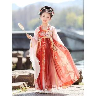 正品童汉服2演025新款夏古风儿童装古新国风超仙公女主裙六一出服