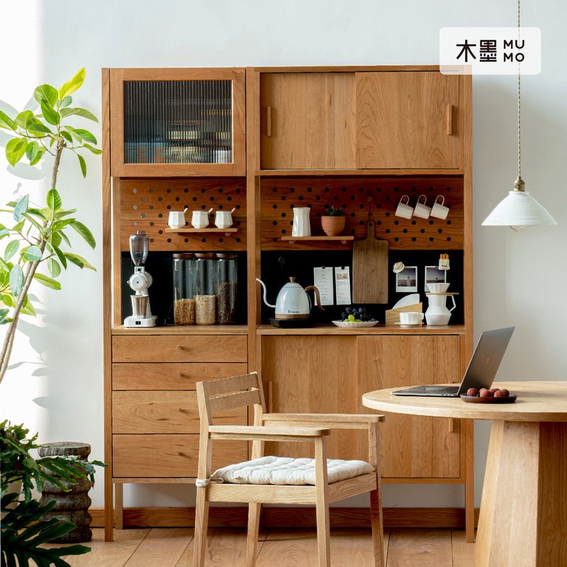 MUMO木墨 组合餐边柜 客厅茶水酒柜收纳储藏置物柜子橱柜家用,住宅家具,餐边柜,淘宝优惠券,粉丝福利购,淘宝优惠卷