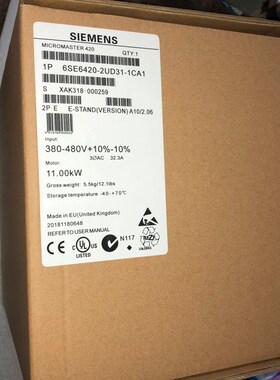 变频器6SE6420-2UD31-1CA1看描述议价