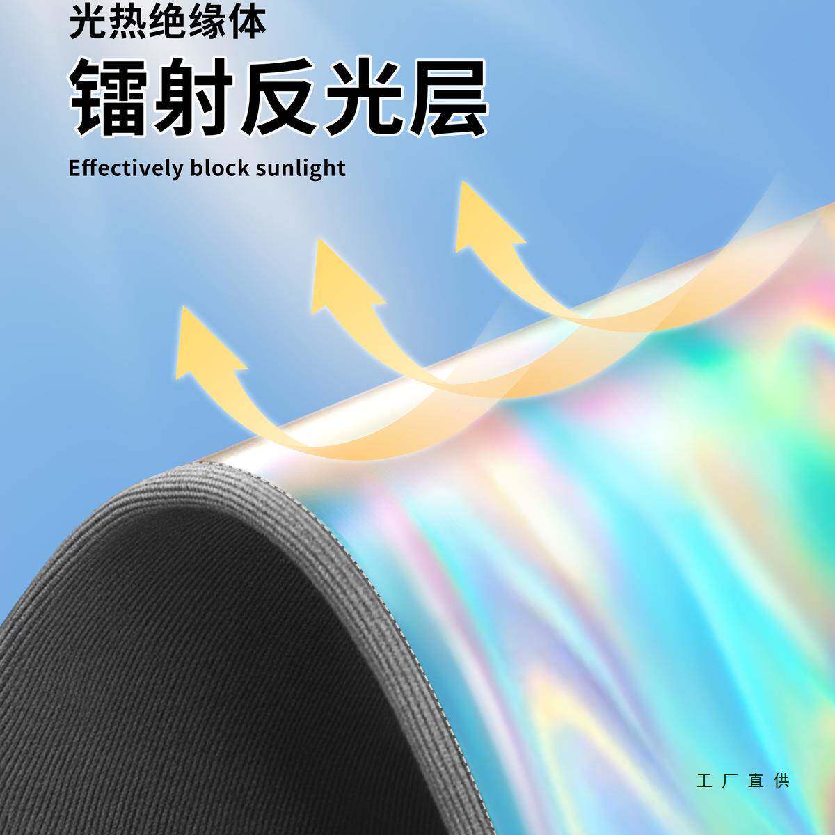 阳卧室全37遮光防晒隔热帘窗2025新款阳厚台遮帘100不透光加布