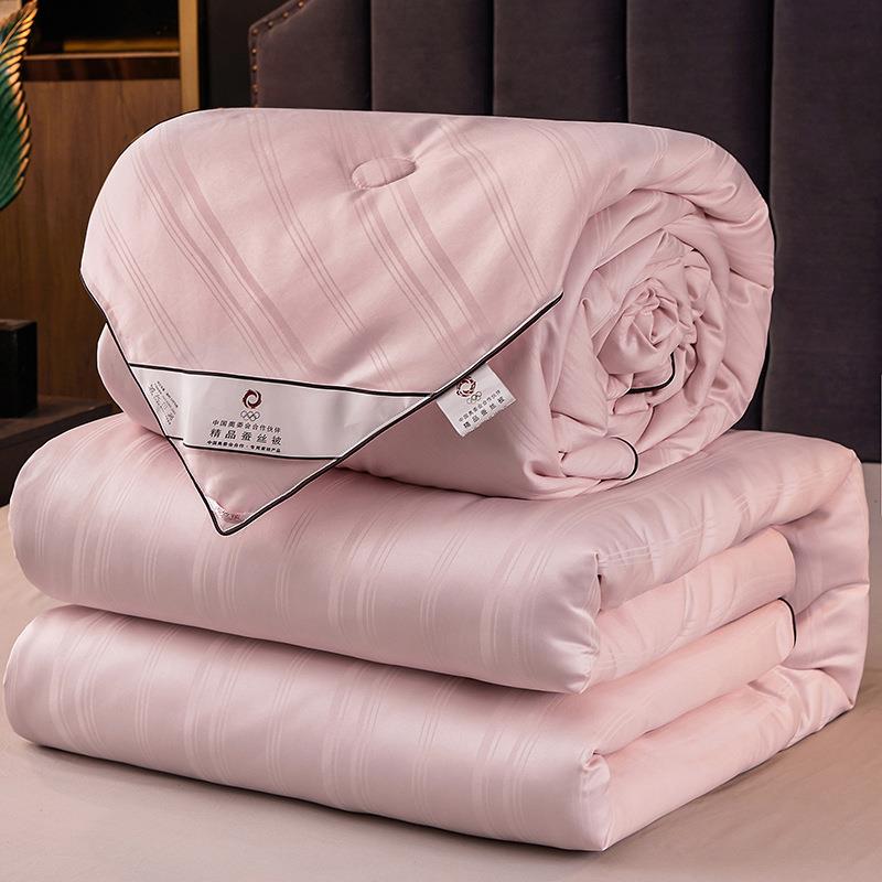 新款纯棉蚕丝子桑蚕丝春四秋被夏凉被季母子被加厚保暖冬GDH被被