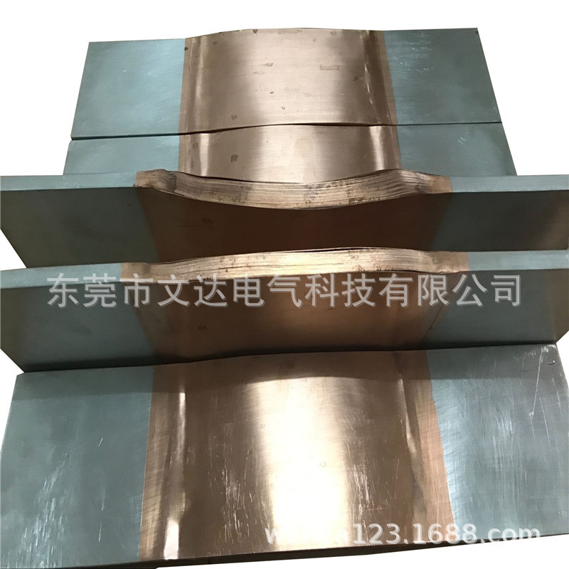 变压器软连接 金属铜箔散热 铜片叠加 变压器低压软连接2000a