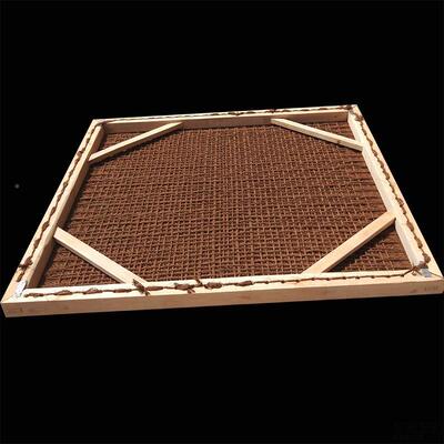 老式棕绷床折叠全手109工实床手绷子棕绷传统工椰棕棕木棚棕床垫