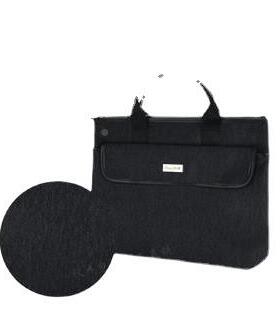 4层手提拉链袋帆布文件袋文件商EXTA务多会议包包男女士资料袋可