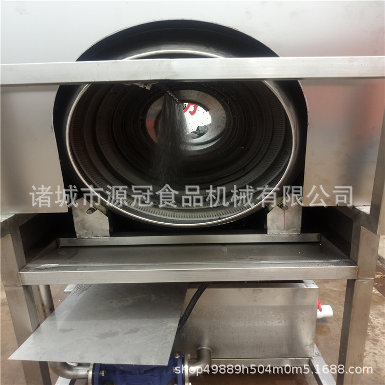 滚筒式果蔬清洗机多功能肉类海鲜瓶盖清洗机不锈钢喷淋式洗袋机