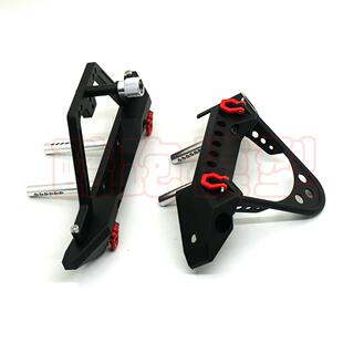 仿真爬车SCX10险杠金属前后防DSD撞栏保备胎通架用9攀0046