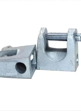 铸铁带齿老虎HOK卡卡通用加厚卡老虎夹方型型固定型钢扣