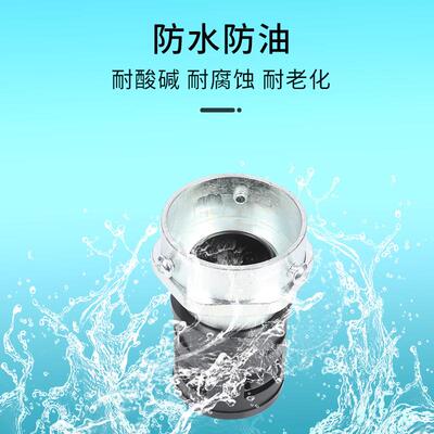 塑料波纹管钢管接浪头镀锌757对钢管管与软管硬管连接件接接头