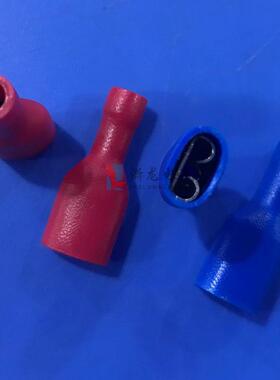 DFD1.25-冷250母全/绝缘压端头SGP母接线端子插簧红色护套10F00只