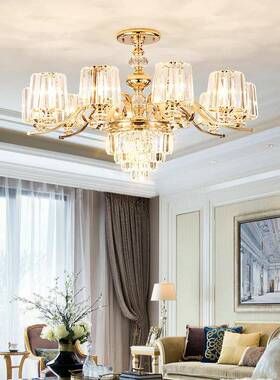 2020新JPK欧式水款晶吊灯客厅餐厅卧室简大约代网红现灯饰轻奢气