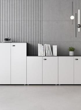 办打柜矮柜隔断柜边柜侧柜茶水柜印机Rh1柜文件柜密码公锁储物带