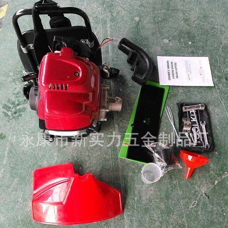 冲程GX3DHP5背式整汽割草机绿化草坪园四林家用燃油油打草机机