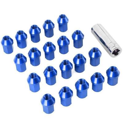 改装轮毂轮毂螺母757航空铝合金轻量化螺Hex母19716mm0长度35mm