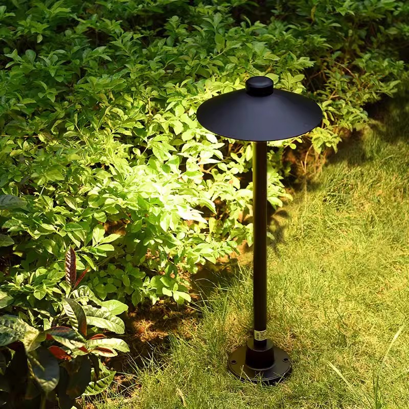 雨伞草坪灯户外庭院灯室外简约别墅花园景观灯地插磨菇灯草地灯