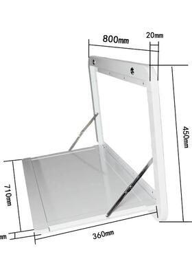 房面车外置餐桌折叠HT-FOL带锁桌附车体装桌板改车着铝合金扩展桌