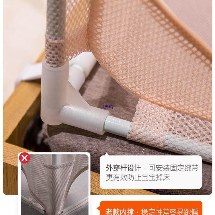 新款防摔装蚊帐205蒙古包免家用卧528714032室安儿童婴儿防止掉床
