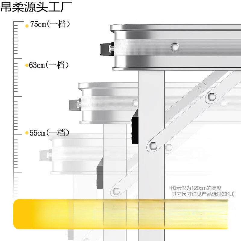 帛柔源头折叠桌铝合金户摆外便露宿外夜市摊小桌子野工地吃饭携桌