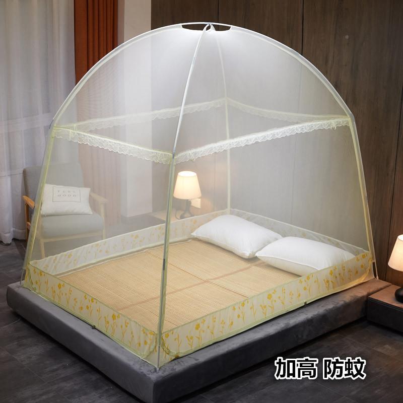 防蒙古包蚊帐加底608高加密蚊三开门11.5m.8米1.2有拉链可挂直销