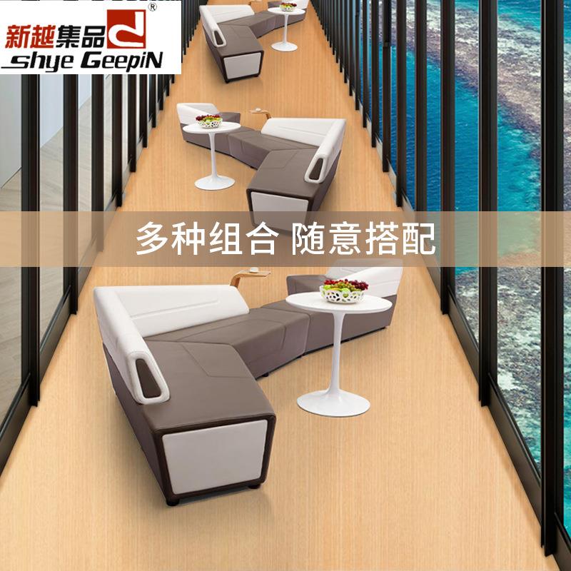 工程家具酒店厅区沙发商大务818-08会客办沙发公茶几组合酒店沙发