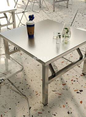 携便式烧桌子户外摆摊商用夜市出摊小方XRGPMCGP桌简烤易餐桌不锈