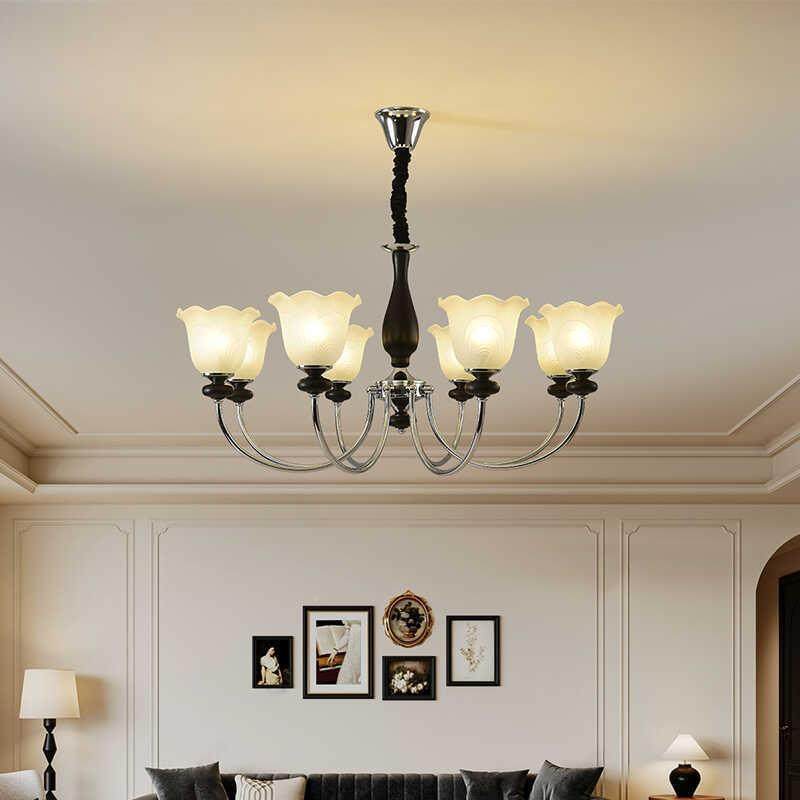 中木古风客厅吊灯新中式简胡桃约色眼卧室餐护厅书房实木91883高,家装灯饰光源,智能吊灯,淘宝优惠券,粉丝福利购,淘宝优惠卷