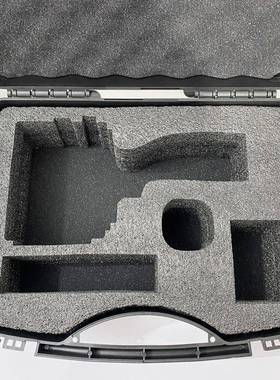 喷码机抗摔工具箱黑色坚固耐976用多收层B保护耐摔AS塑料纳手提箱