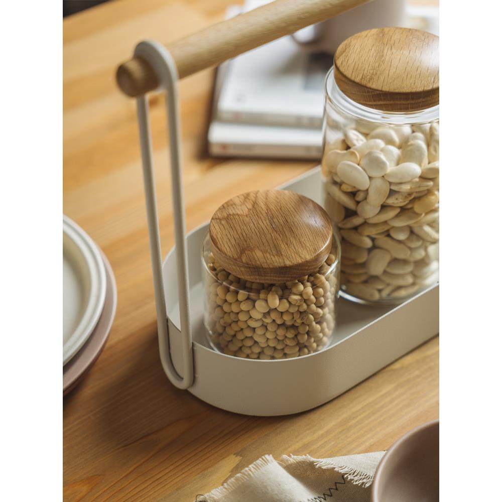 提篮xytZJ木几致家居置护物架家用桌面便携宿舍梳妆台肤品白橡收,收纳整理,首饰盒,淘宝优惠券,粉丝福利购,淘宝优惠卷