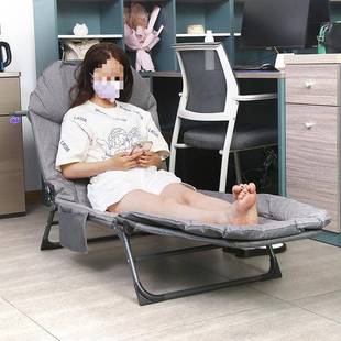 折午叠午休办公室睡床便携式 户外午睡躺椅可折用BVG叠床家陪护床