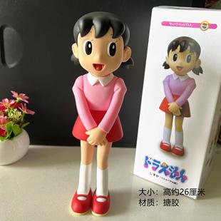 正品号哆居啦A梦家摆件夫静香大雄纪念品手小大办公仔模型生日礼