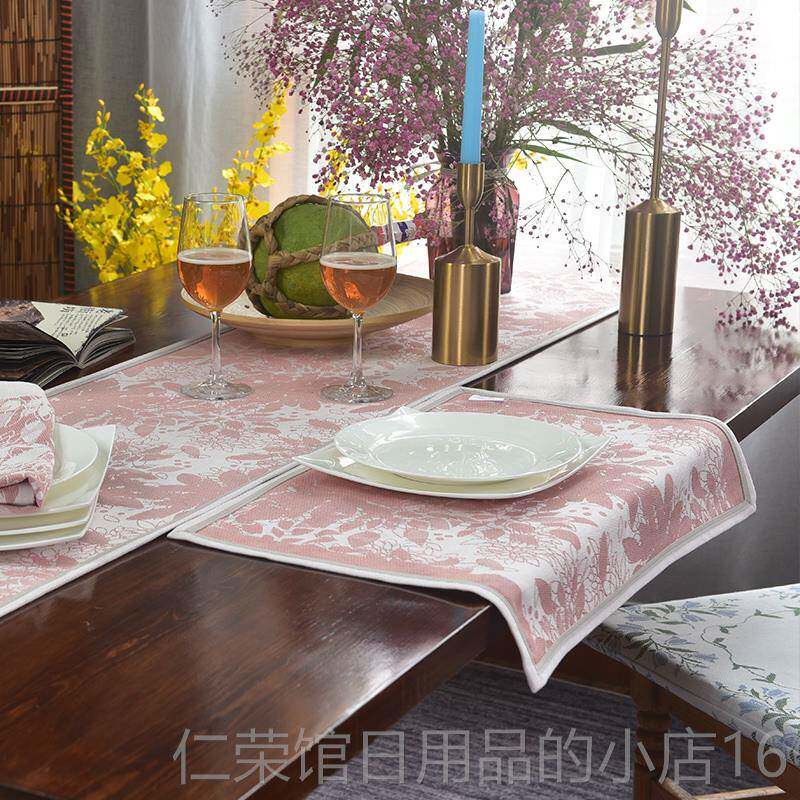 正品瑞典Ekeulnd奢美国桌旗洲高端华咖啡桌布斯堪的欧纳维亚现代