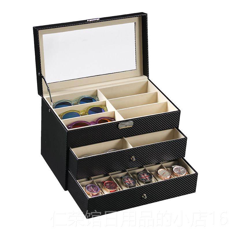 正品1梦冉2位手表盒3眼镜收纳盒抽屉藏首饰盒太阳眼镜饰品收盒太,饰品/流行首饰/时尚饰品新,首饰盒,淘宝优惠券,粉丝福利购,淘宝优惠卷