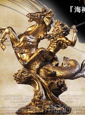 正品中世武士甲模型覆盔古罗马盔甲纪战士创意士酒吧装饰工艺骑战