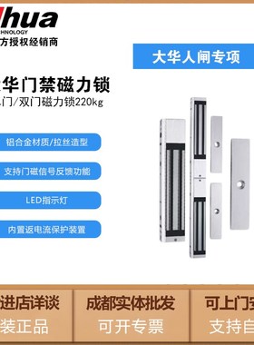 大华单门磁力锁DH-ASLMQ220AL-SL双门DH-ASLMQ220BL-DL加量不加价