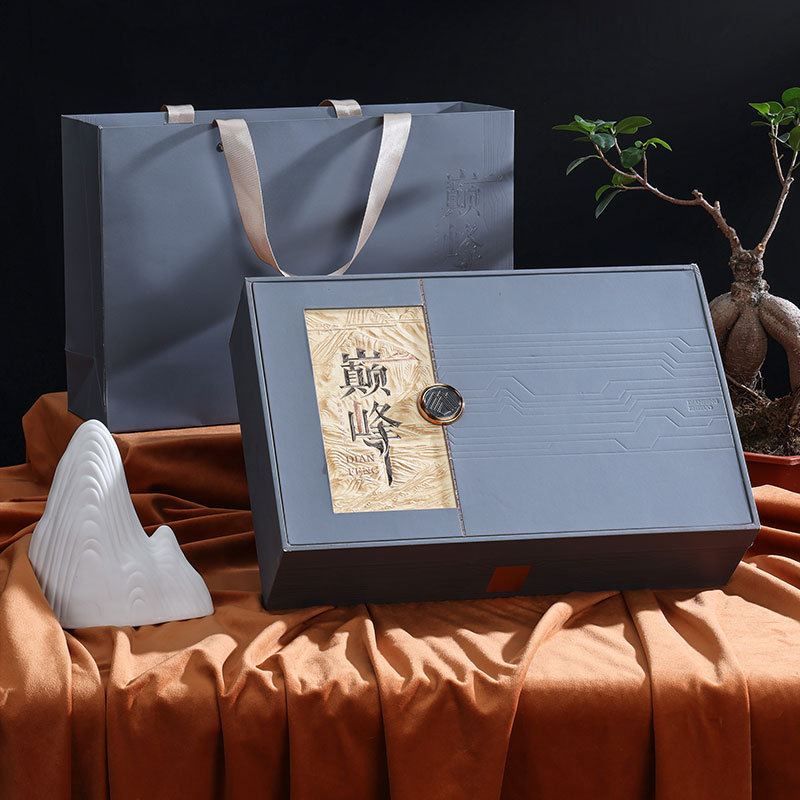 新款茶叶礼盒包装盒大红袍金骏眉正山小种古树红茶肉桂水仙通用盒