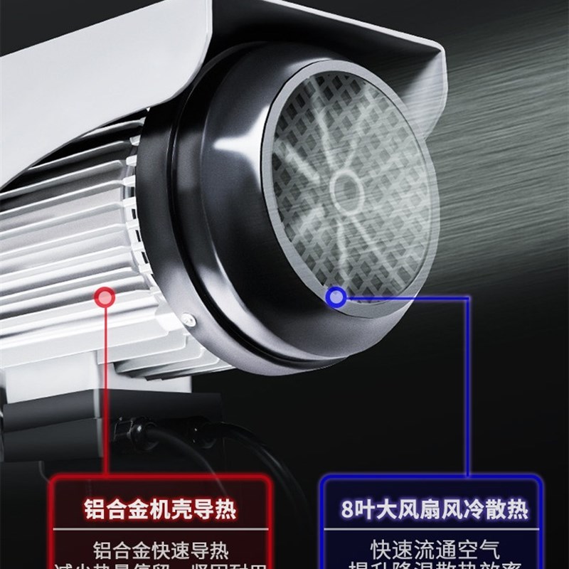 上海沪工技术220v电动葫芦吊机家用小型升降提升机卷扬装修起重机