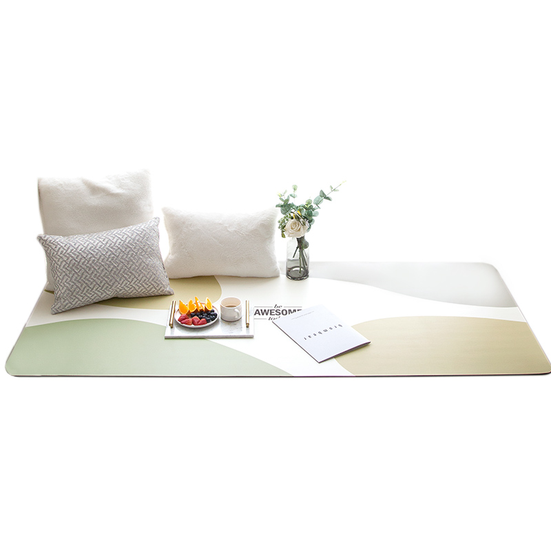 新款【皮革飘窗垫】鹅卵石皮革窗台垫皮质免洗防污防滑加厚四季款